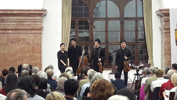 Konzert im Steinernen Saal (Landhaus) mit dem Amber Quartett